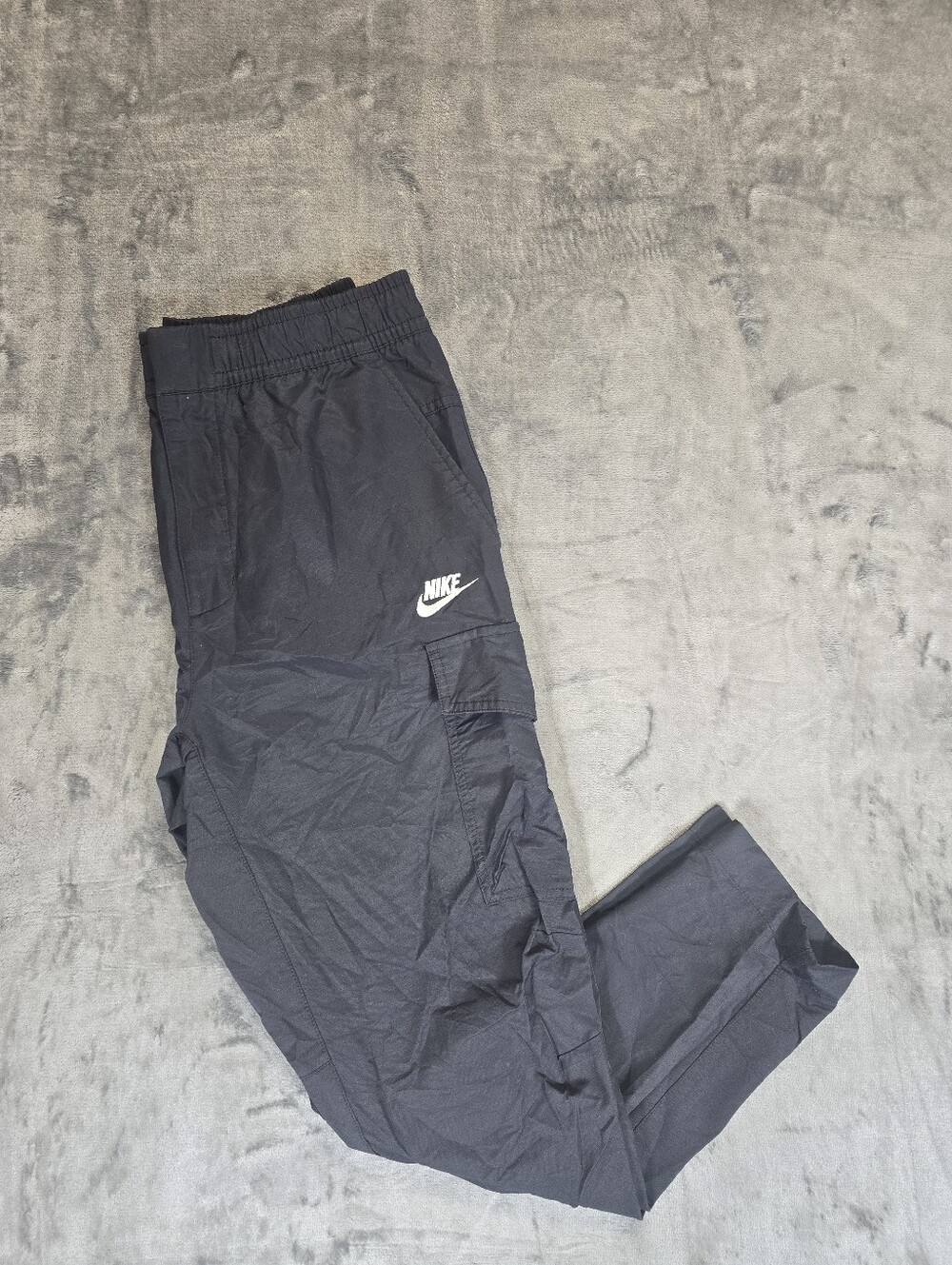 Nike Sportswear Club Woven Cargo Pants Size Medium Black